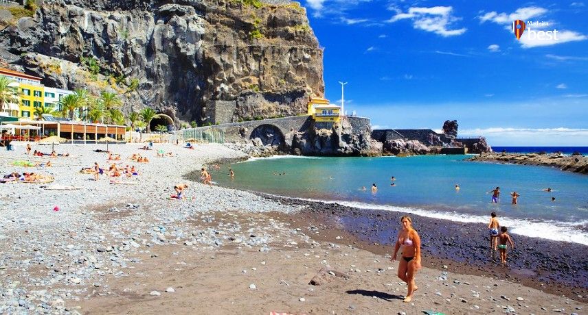 Ponta do Sol beach Summer attractions on Madeira Island